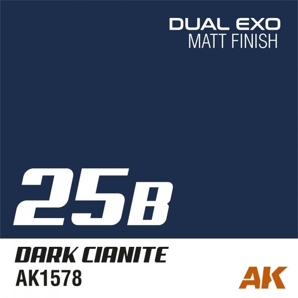AK Interactive AK1578 DUAL EXO SCENERY 25B – DARK CIANITE 60ML