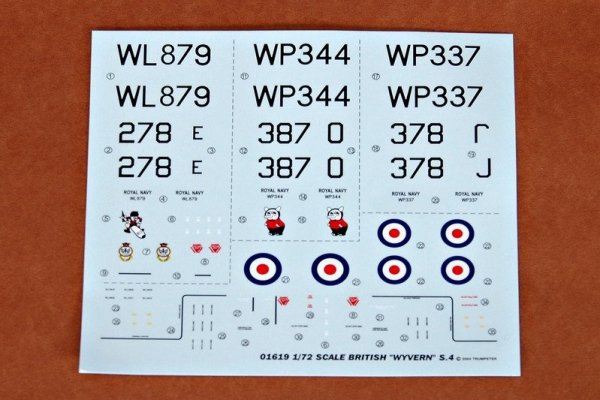 Trumpeter 01619 BRITISH WYVERN S.4 (1:72)