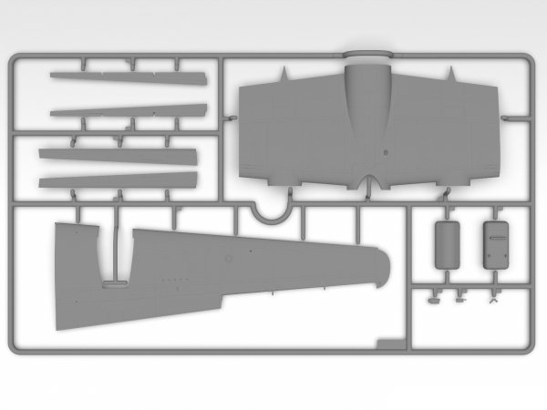 ICM 48275 Do 217K-2 with Gliding Bombs Fritz-X WWII German Bomber 1/48