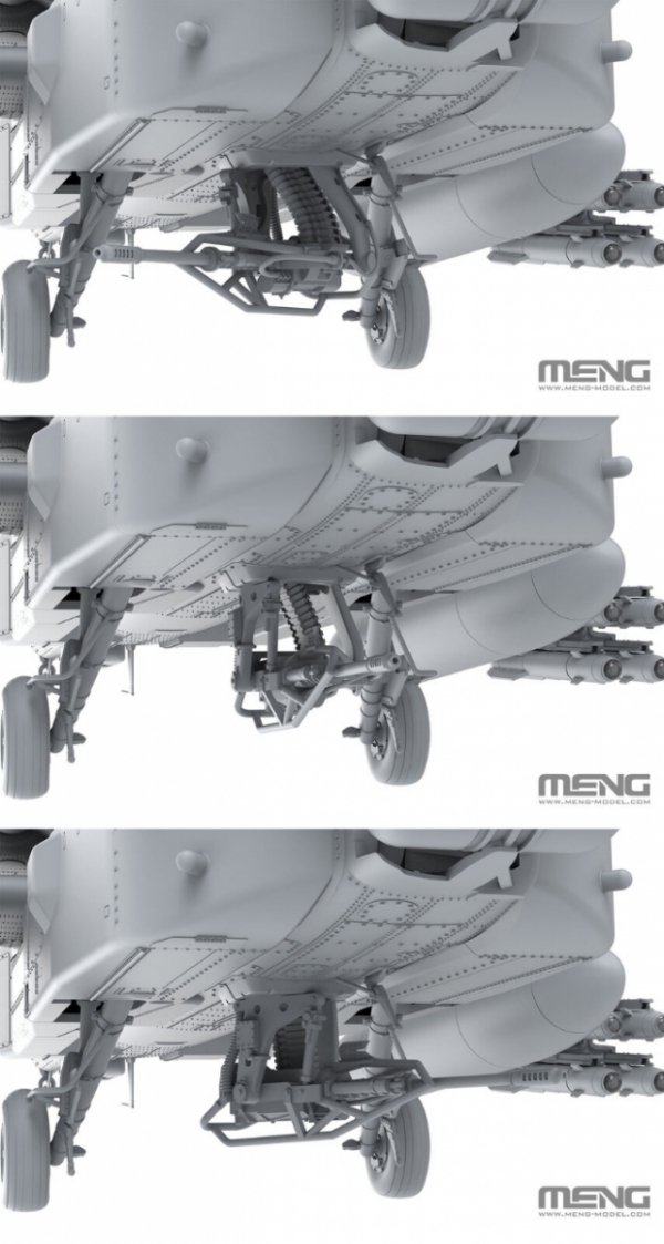 Meng Model QS-005S AH-64 D Saraf - Heavy Attack Helicopter (Israeli Air Force) with Figures 1/35