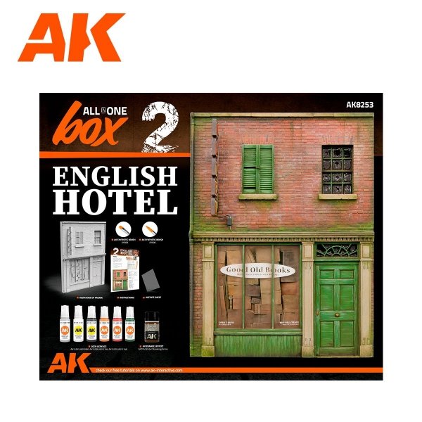 AK Interactive AK8253 ALL IN ONE SET -BOX 2 – ENGLISH HOTEL