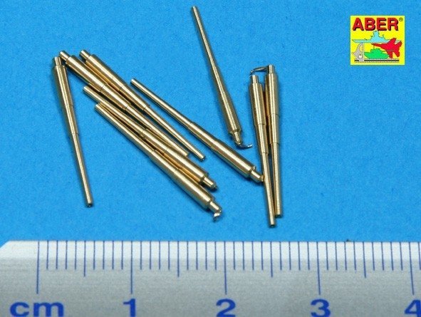 Aber 1:700L-11 Set of 9 pcs 406 mm long barrels for ships: North Carolina, Washington 1/700