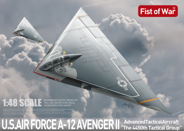 Modelcollect UA48005 U.S. Air Force A-12 Avenger II 1/48