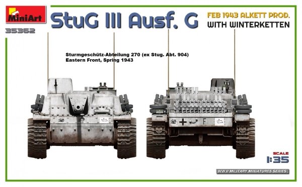 Mini Art 35362 StuG III Ausf. G FEB 1943 ALKETT PROD. WITH WINTERKETTEN 1/35