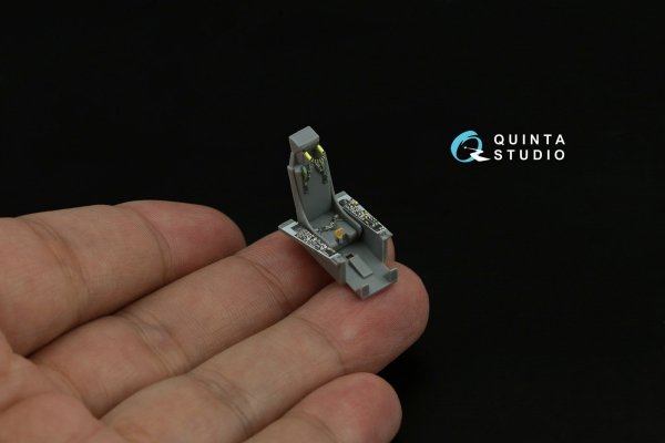 Quinta Studio QD72200 A-4E 3D-Printed &amp; coloured Interior on decal paper (Fujimi/Hobby 2000) 1/72