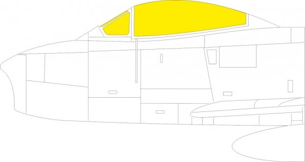 Eduard EX1077 F-86A TFace CLEAR PROP 1/48