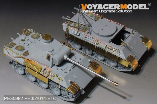 Voyager Model PE35982 WWII German Panther D Tank Early version Basic For TAKOM 2103 1/35