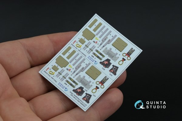 Quinta Studio QR+48094 GRU-7A late, 2 ejection seats for F-14 A/F-14B (Hasegawa, GWH) 1/48