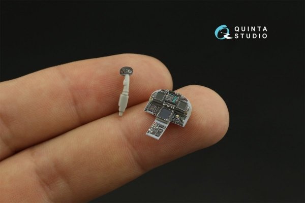 Quinta Studio QDS-48279 F/A-18C early 3D-Printed &amp; coloured Interior on decal paper (HobbyBoss)(Small version) 1/48