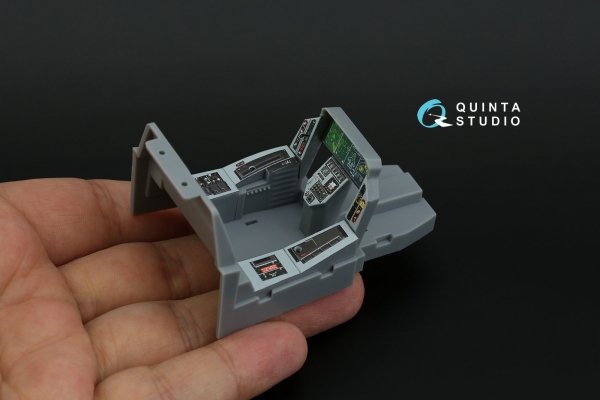 Quinta Studio QD32213 F-35B 3D-Printed &amp; coloured Interior on decal paper (Trumpeter) 1/32