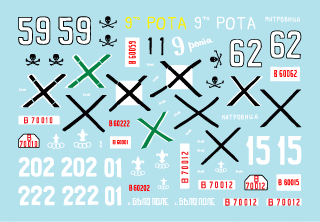 Star Decals 35-C1107 Axis &amp; Eastern European Tank Mix 1 1/35