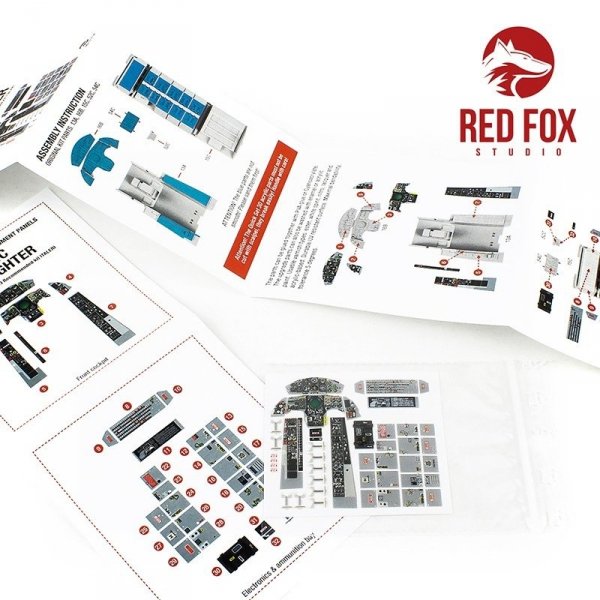 Red Fox Studio QS-32123 F-104C Starfighter (for Italeri kit) 1/32