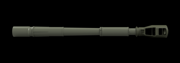 Panzer Art GB35-115 D-20 Gun barrel for SP Howitzer 2S3 “Akatsiya” 1/35