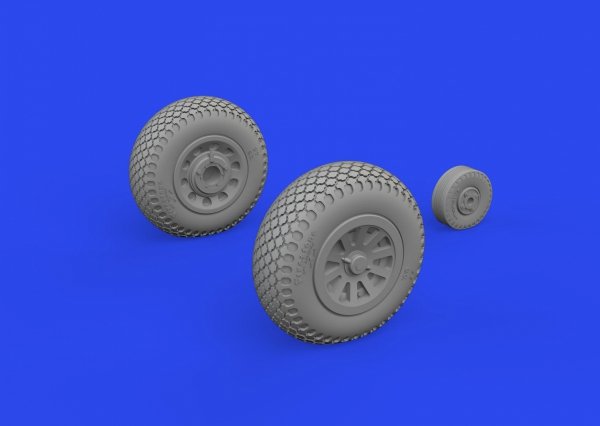 Eduard 672368 P-51D wheels cross tread EDUARD 1/72