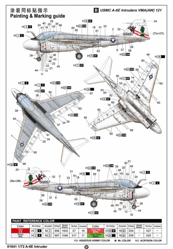 Trumpeter 01641 A-6 E Intruder 1/72