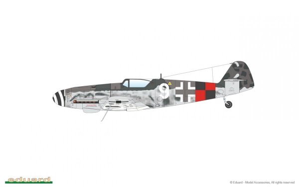 Eduard 82119 Bf 109G-10 Mtt Regensburg 1/48