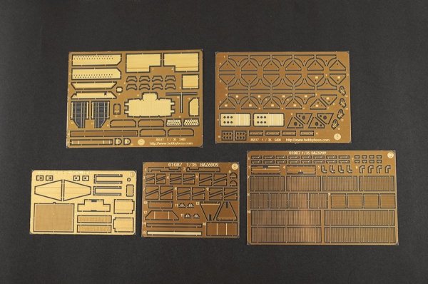 Trumpeter 01087 72V6 of 96k6 Pantsir-S1 SPAAGM BAZ-6909 1/35