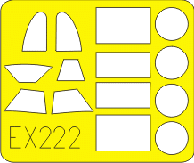 Eduard EX222 Lavochkin La-5 SOUTH FRONT 1/48