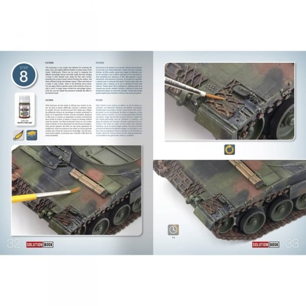 AMMO by Mig Jimenez 6531 SOLUTION BOOK 26 – How to Paint NATO &amp; BUNDESWEHR Vehicles (English, Spanish, French &amp; German)