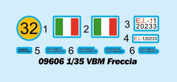 Trumpeter 09606 VBM Freccia 1/35