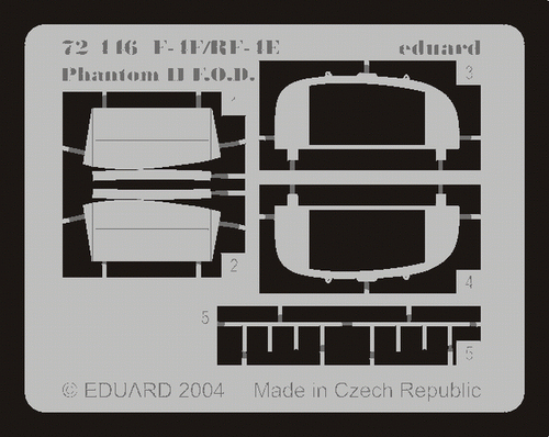 Eduard 72446 F-4F/ RF-4E F. O.D. 1/72 REVELL