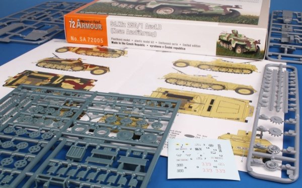 Special Armour 72005 Sd.Kfz 250/1 Ausf.B (Neue Ausfuhrung) 1/72