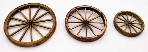 RT-Diorama 35599 Cart whells (3 pcs.) 1/35