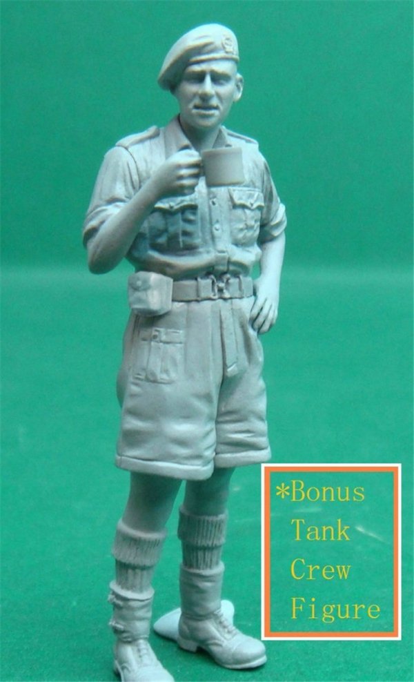Gecko Models 35GM0002 CRUISER TANK MK.II A,A10 MK.IA WITH INTERIOR (1:35)