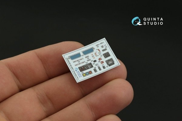 Quinta Studio QD48339 Mi-8MT 3D-Printed &amp; coloured Interior on decal paper (Zvezda) 1/48