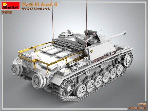 MiniArt 72101 StuG III Ausf. G Feb 1943 Prod. 1/72