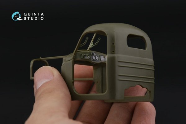 Quinta Studio QD35086 ZiL-157 family 3D-Printed &amp; coloured Interior on decal paper (Trumpeter) 1/35