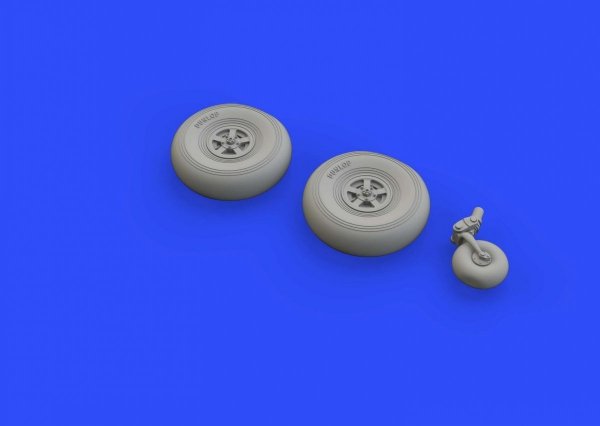 Eduard 648412 Typhoon Mk. Ib wheels early EDUARD, HASEGAWA 1/48