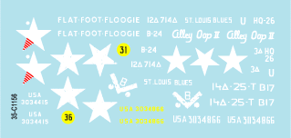 Star Decals 35-C1156 M4A3E8 'Easy Eight' Sherman 1/35