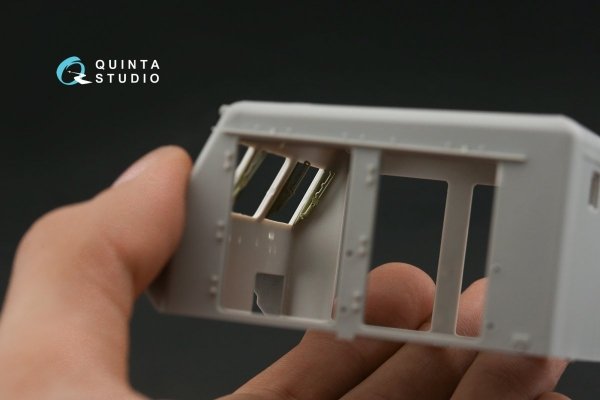 Quinta Studio QD35092 AT-S 3D-Printed &amp; coloured Interior on decal paper (Trumpeter) 1/35
