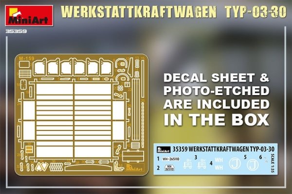 MiniArt 35359 WERKSTATTKRAFTWAGEN TYP-03-30 1/35
