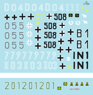 Star Decals 35-C1060 Befehlspanzer # 4 1/35