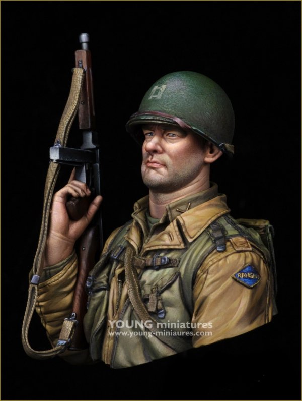 Young Miniatures YM1898 US 2nd Ranger Battalion - Normandy 1944 1/10