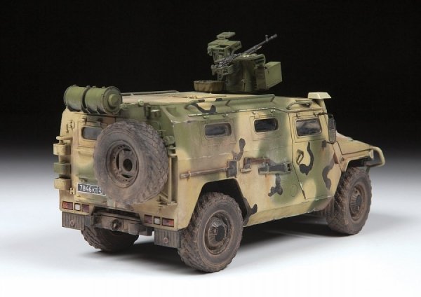 Zvezda 3683 Tigr-M with remote controlled turret Arbalet-DM 1/35