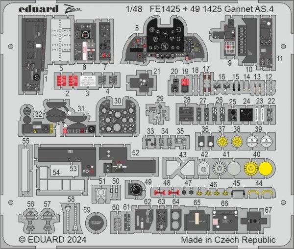 Eduard 491425 Gannet AS.4 AIRFIX 1/48