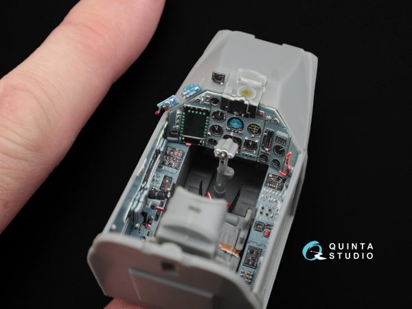 Quinta Studio QD32002 Su-25SM 3D-Printed &amp; coloured Interior on decal paper (for Trumpeter kit) 1/32