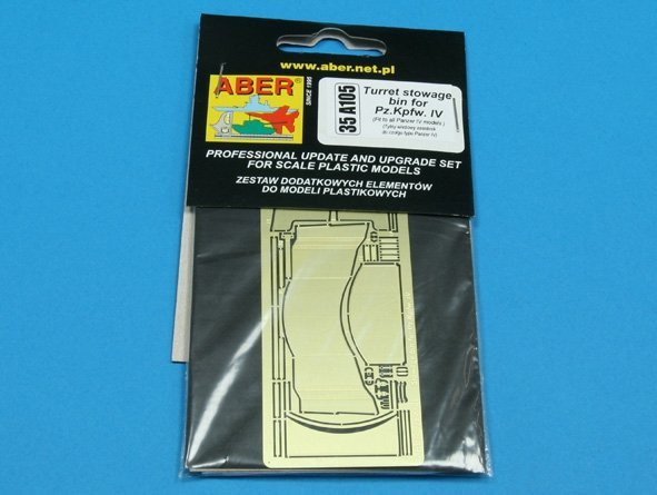 Aber 35A105 Turret stowage bin for Pz.Kpfw. IV (1:35)