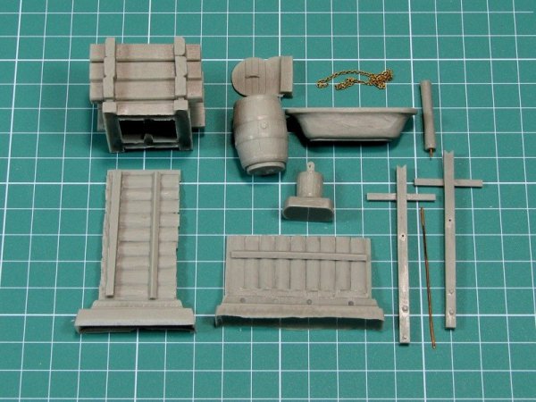 Eureka XXL ED-3505 Wooden Water Well 1:35