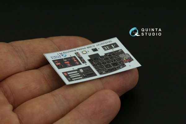 Quinta Studio QDS-32127 A-26B 3D-Printed &amp; coloured Interior on decal paper (Hobby Boss) (small version) 1/32