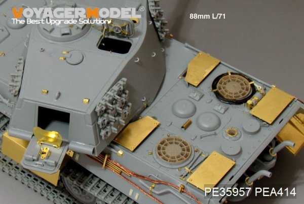 Voyager Model PE35957 WWII German King Tiger (Hensehel Turret) For HOBBYBOSS 84533 1/35