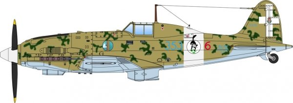 Italeri 2518 Macchi M.C. 202 Folgore 1/32