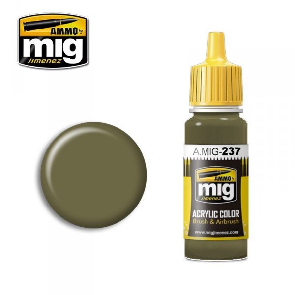 AMMO of Mig Jimenez 0237 FS 23070 DARK OLIVE DRAB 17ml