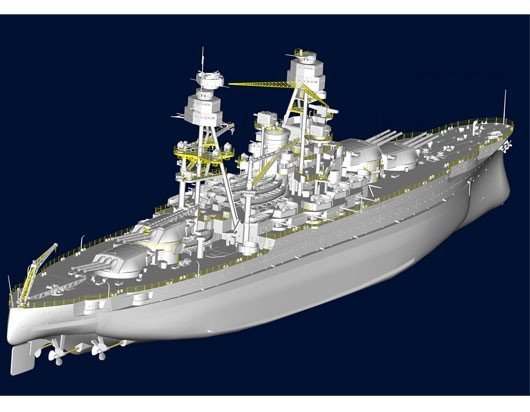 Trumpeter 03701 USS Arizona BB-39 (1:200)