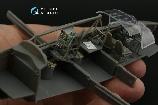 Quinta Studio QD48333 Avro Anson Mk.I 3D-Printed &amp; coloured Interior on decal paper (Airfix) 1/48