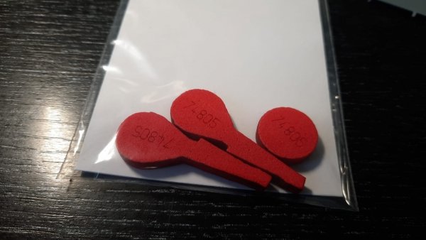Omask 74805 Fw 190 D wheel bay plugs (for Eduard) 1/48