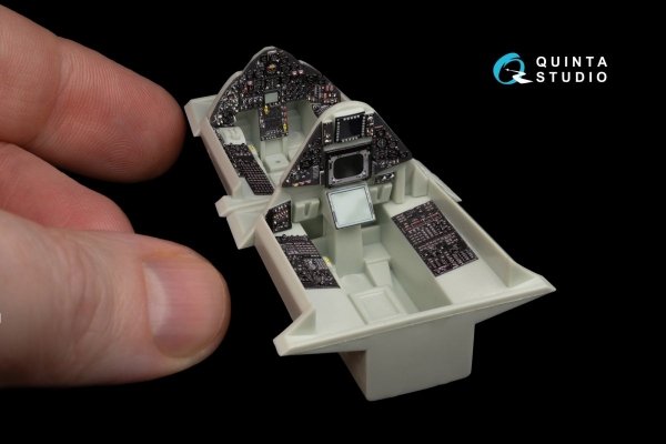 Quinta Studio QD48244 SR-71A 3D-Printed &amp; coloured Interior on decal paper (Revell) 1/48